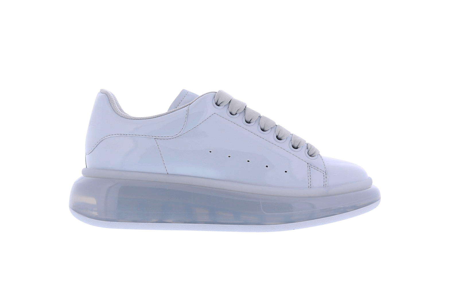 Dames Oversized Sneaker Transp Gris