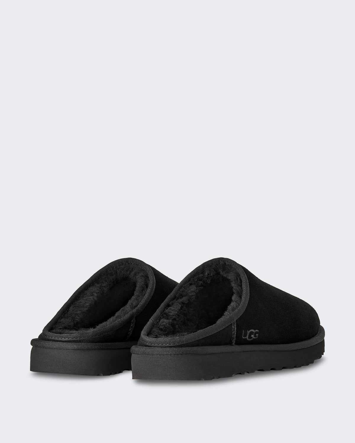 Heren Classic instapper slipper in zwart