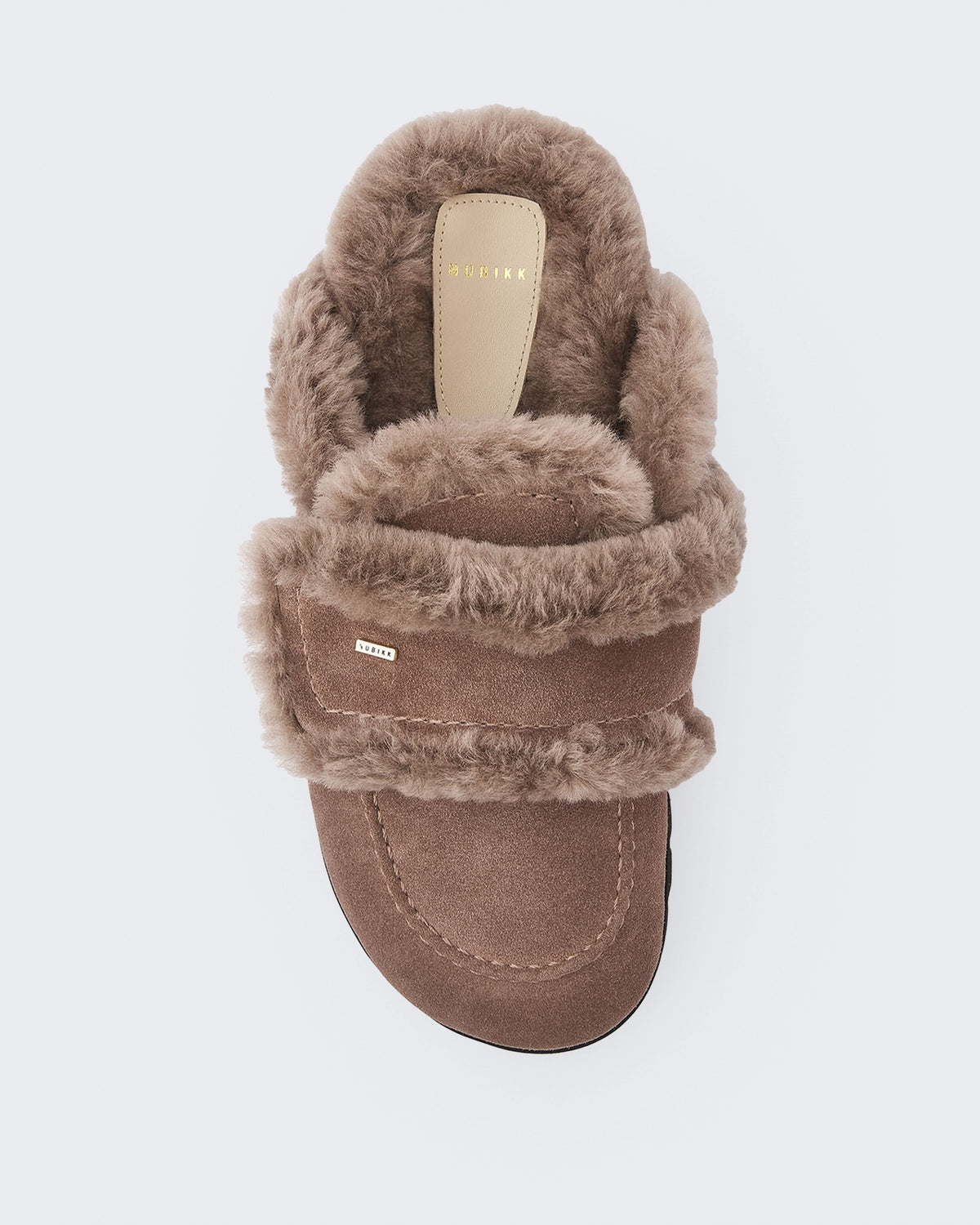Dames Teddy Furry sneaker met bont Grijs