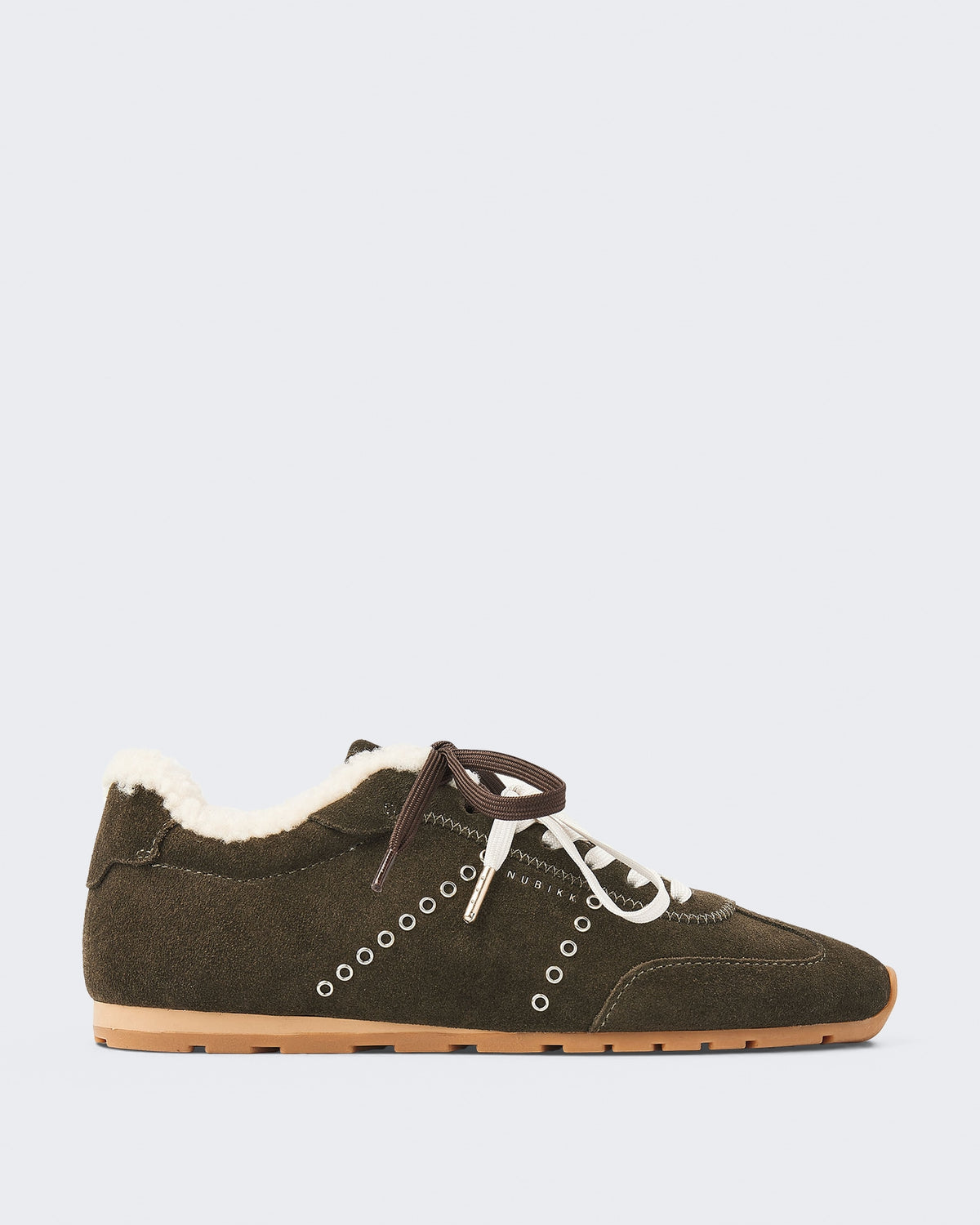 Dames Billy Lou Fur II damessneakers Groen