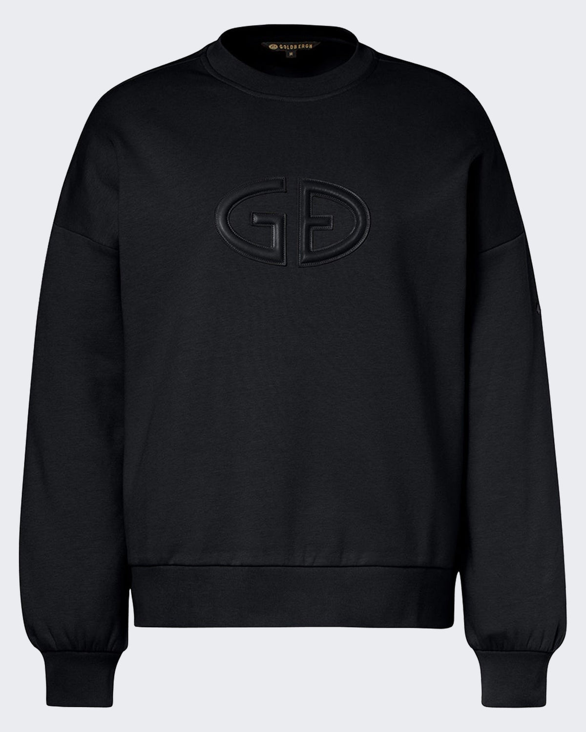 Dames Sweater met ronde hals zwart