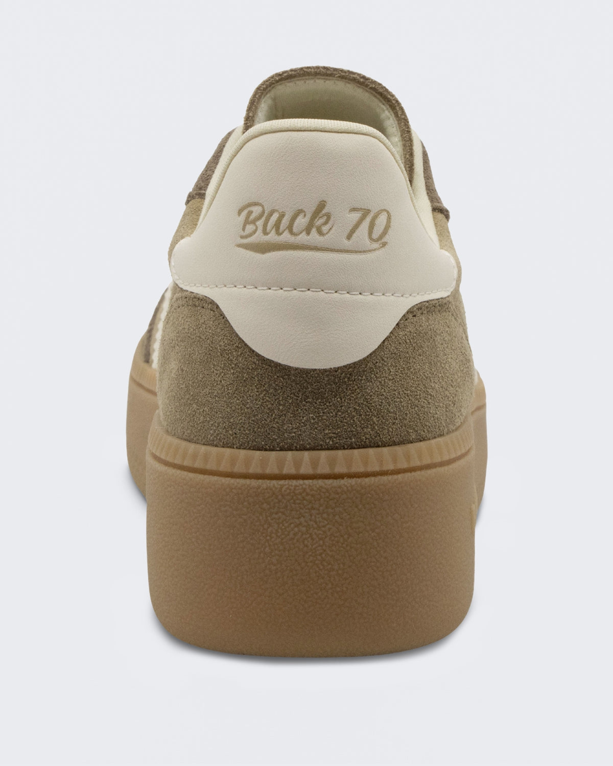Dames XXL sneaker suede beige
