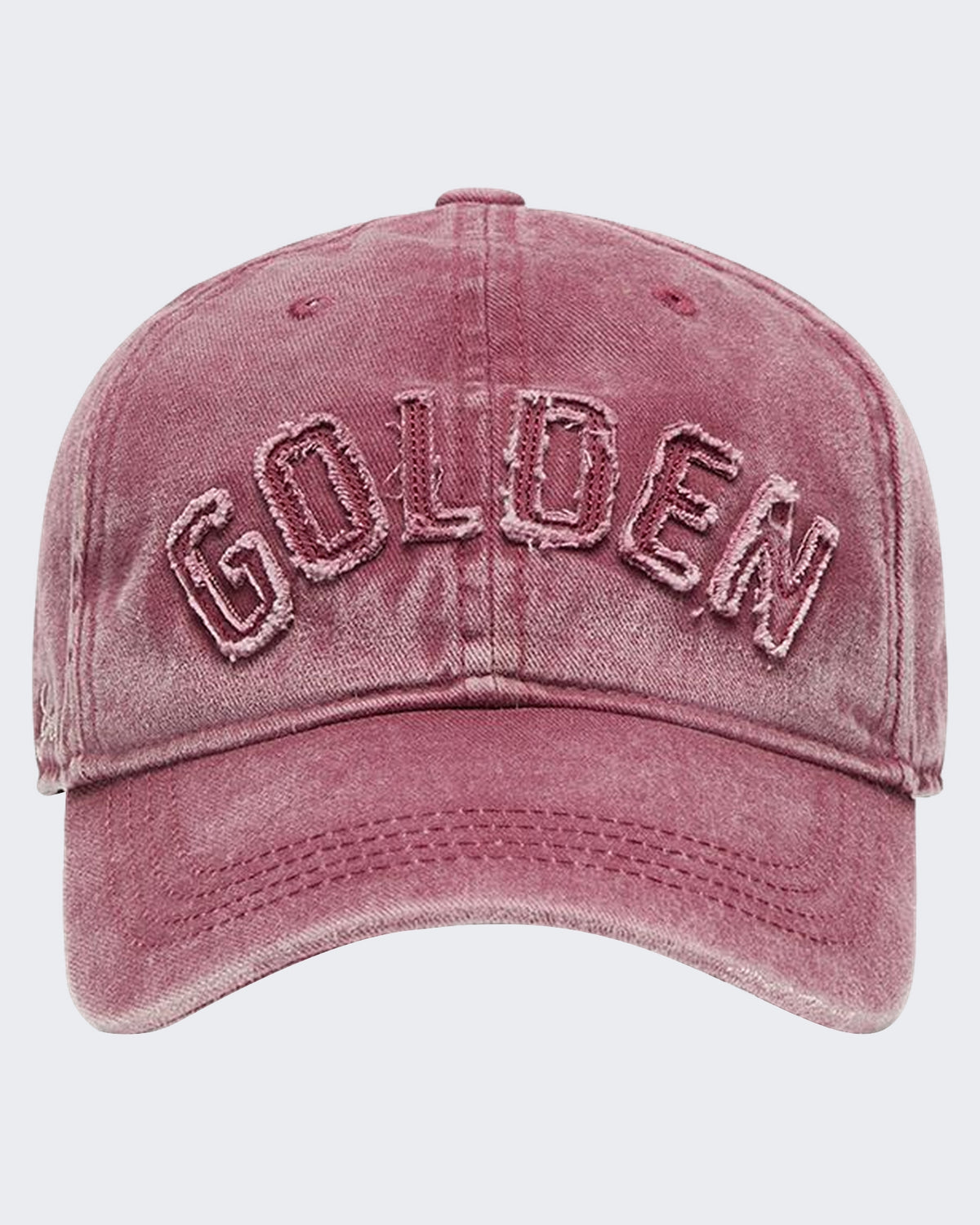 Dames Cap met logo Rood