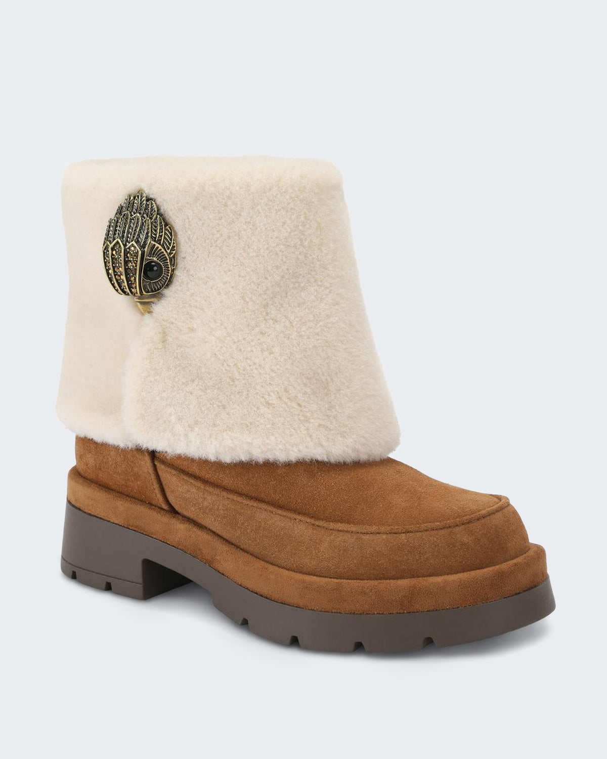 Dames 225-Blighty Cozy Ankle Boot-Bruin Comb-Suede/Other 36