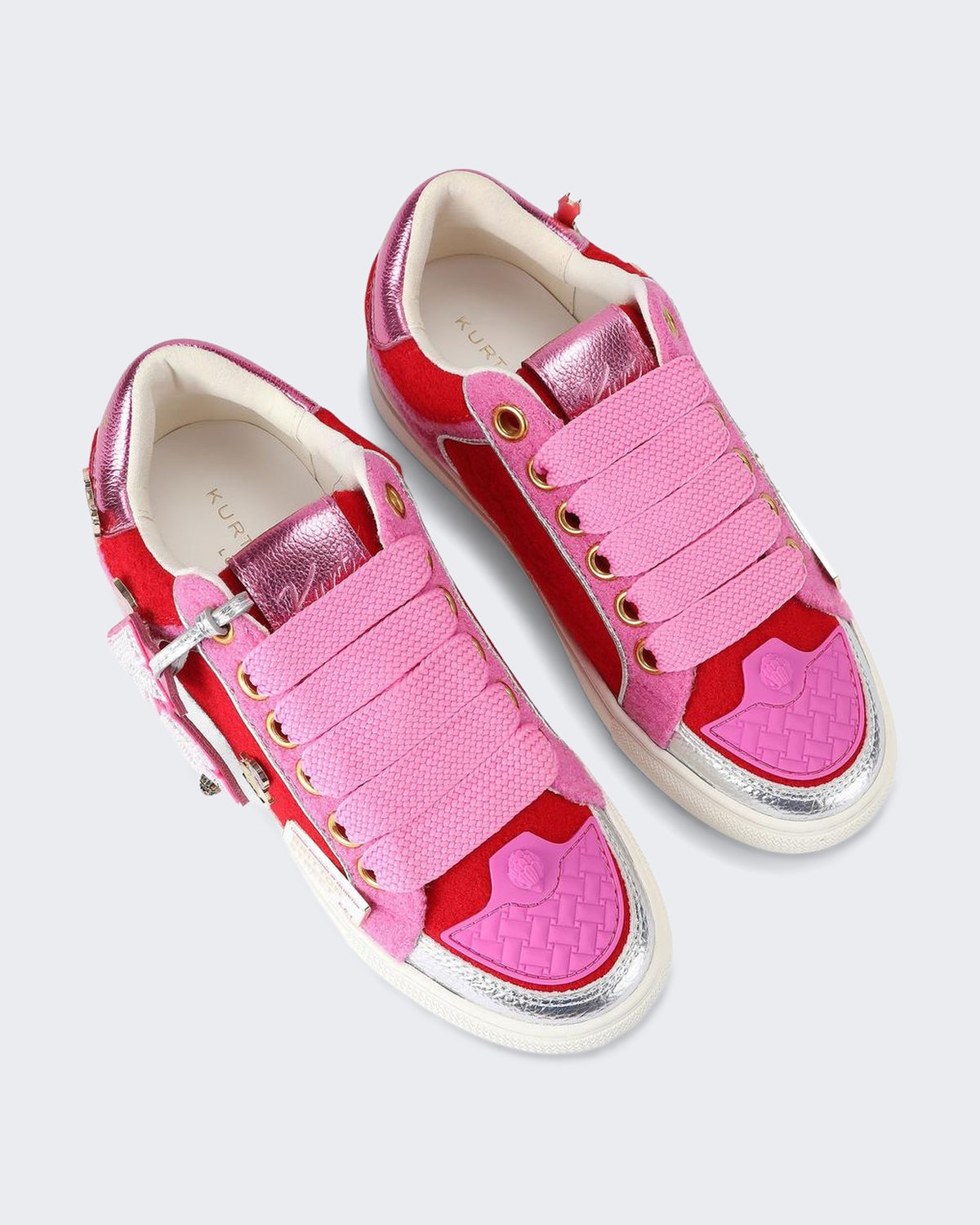 Damen 225-Southbank Tag Slim-Red-Fabric Rot