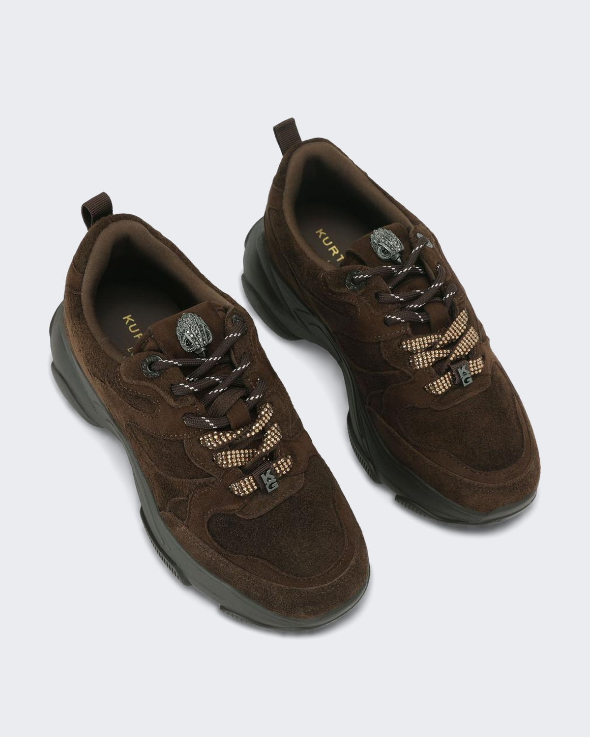 Damen 225-Starlight Runner-Dark Brown-Suede Braun