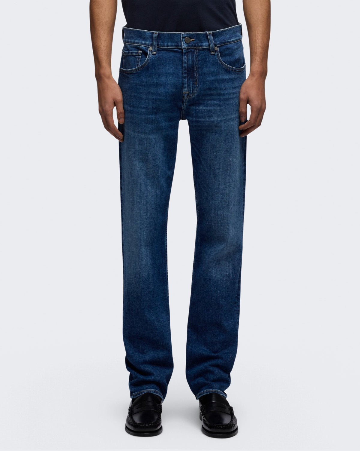7 For All Mankind Heren Slimmy Signal jeans Blauw - foto 2