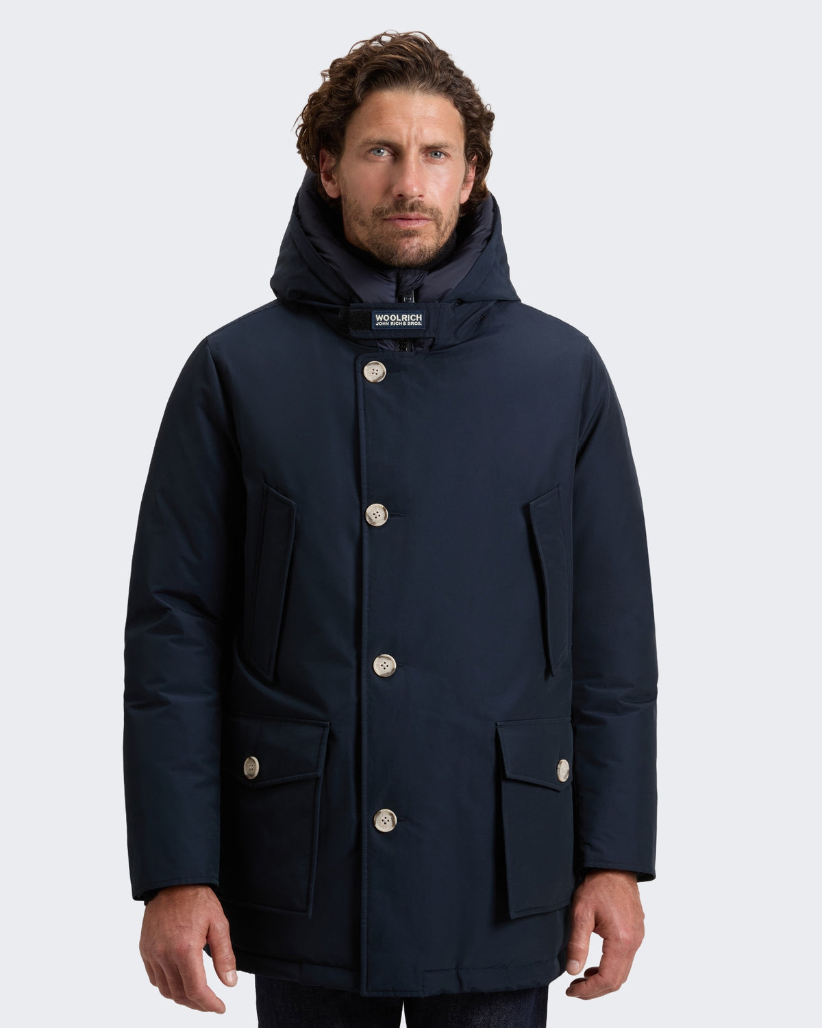 Heren Arctic Parka Blauw