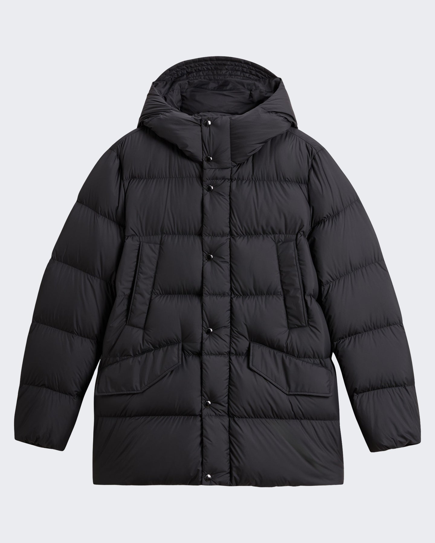 Heren Cloud Davis Parka Zwart