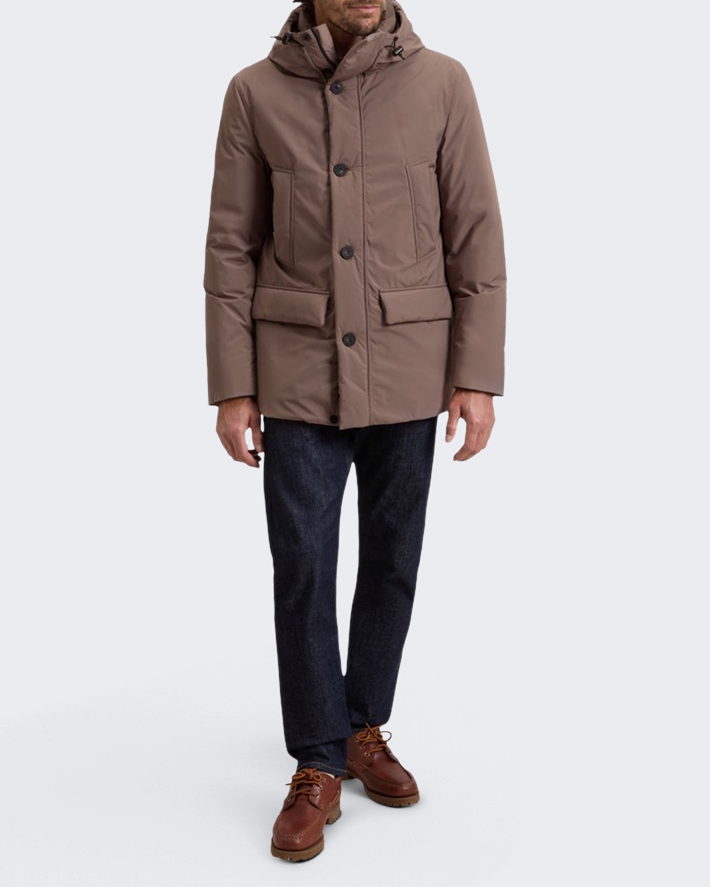 Herren Cloud parka Braun