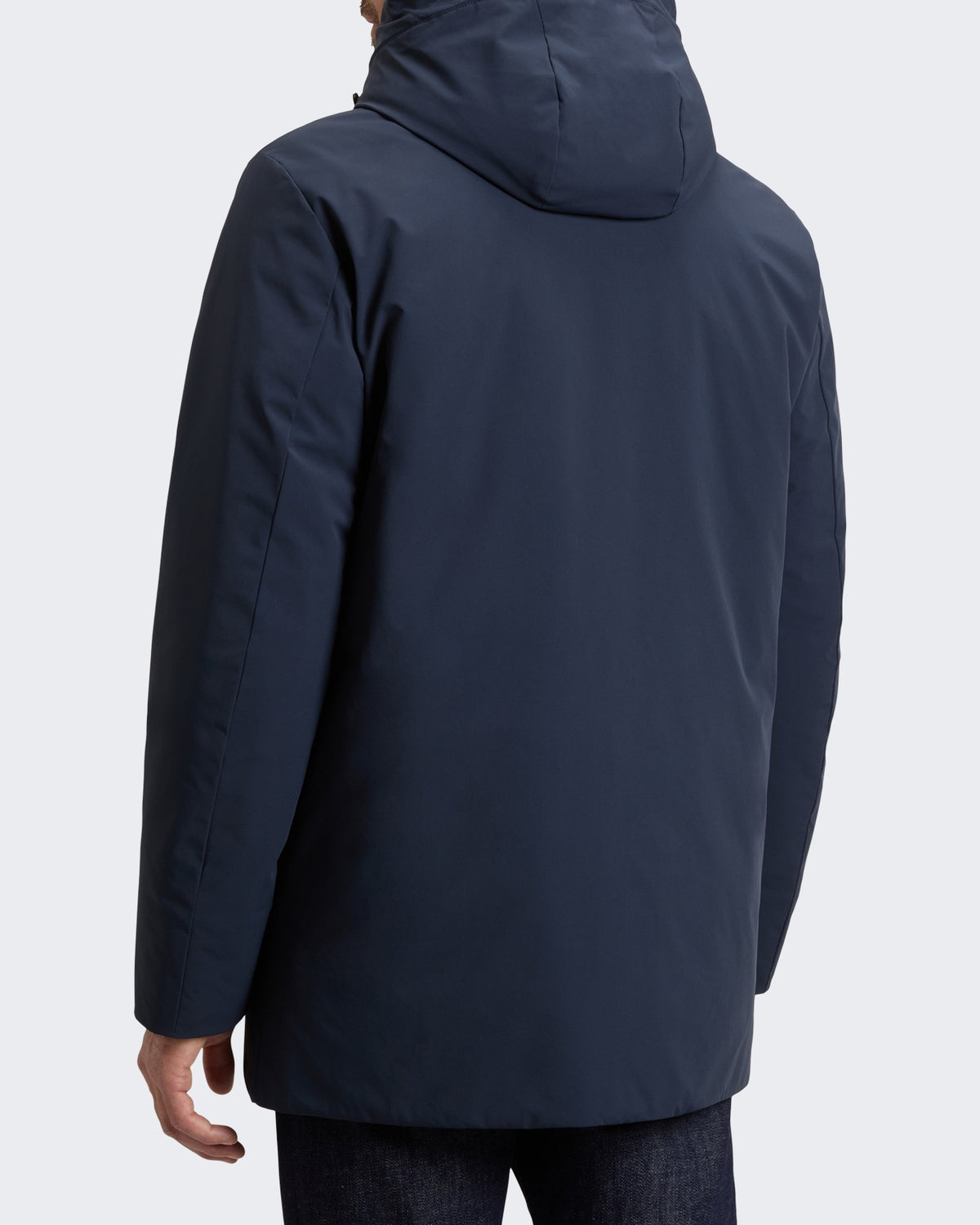 Herren Stretch parka Blau