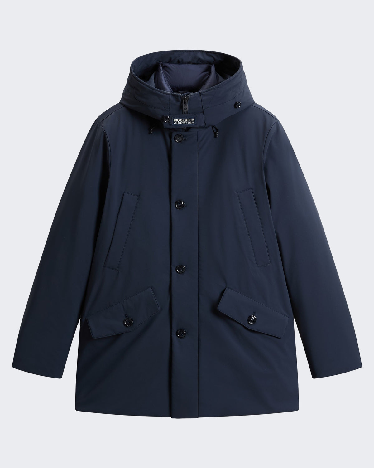Herren Stretch parka Blau
