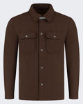 Herren Wool Alaskan shirt jacket Braun