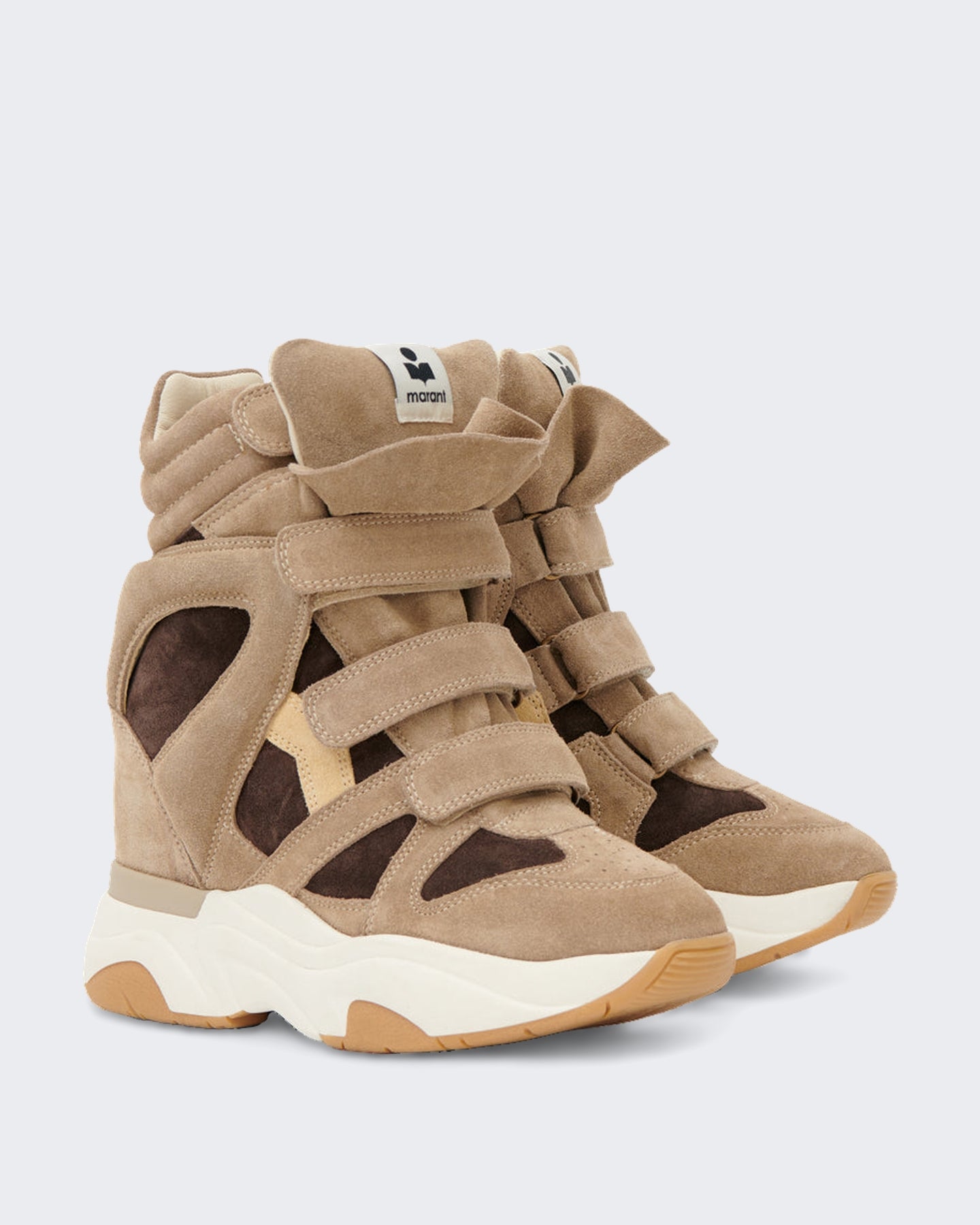 Dames Balskee sneaker beige bruin