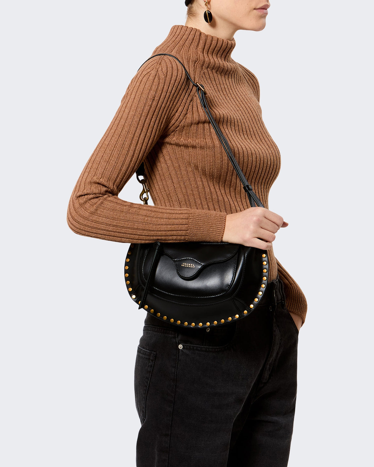 Damen Moon Pocket Schwarz