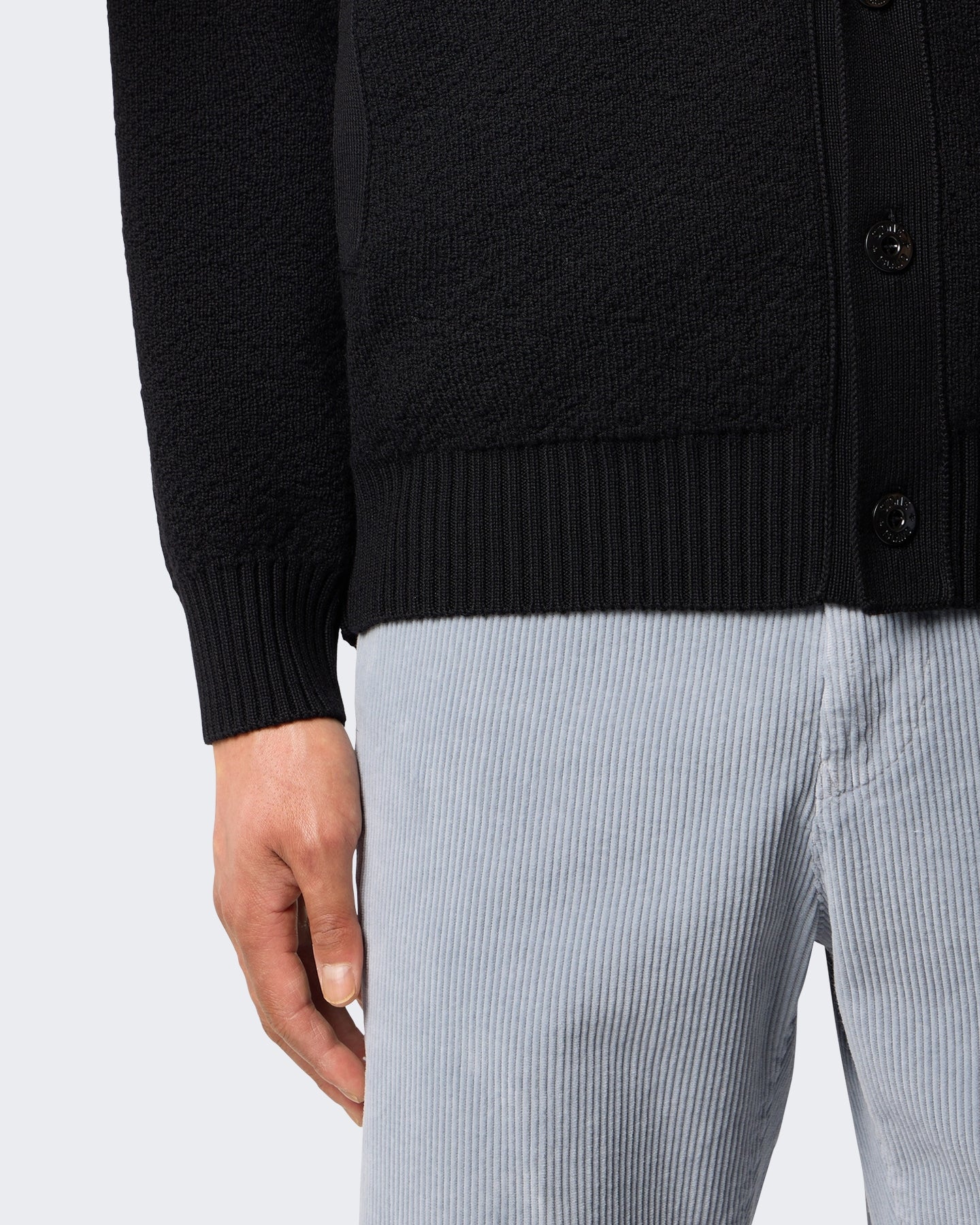 Heren Cardigan zwart