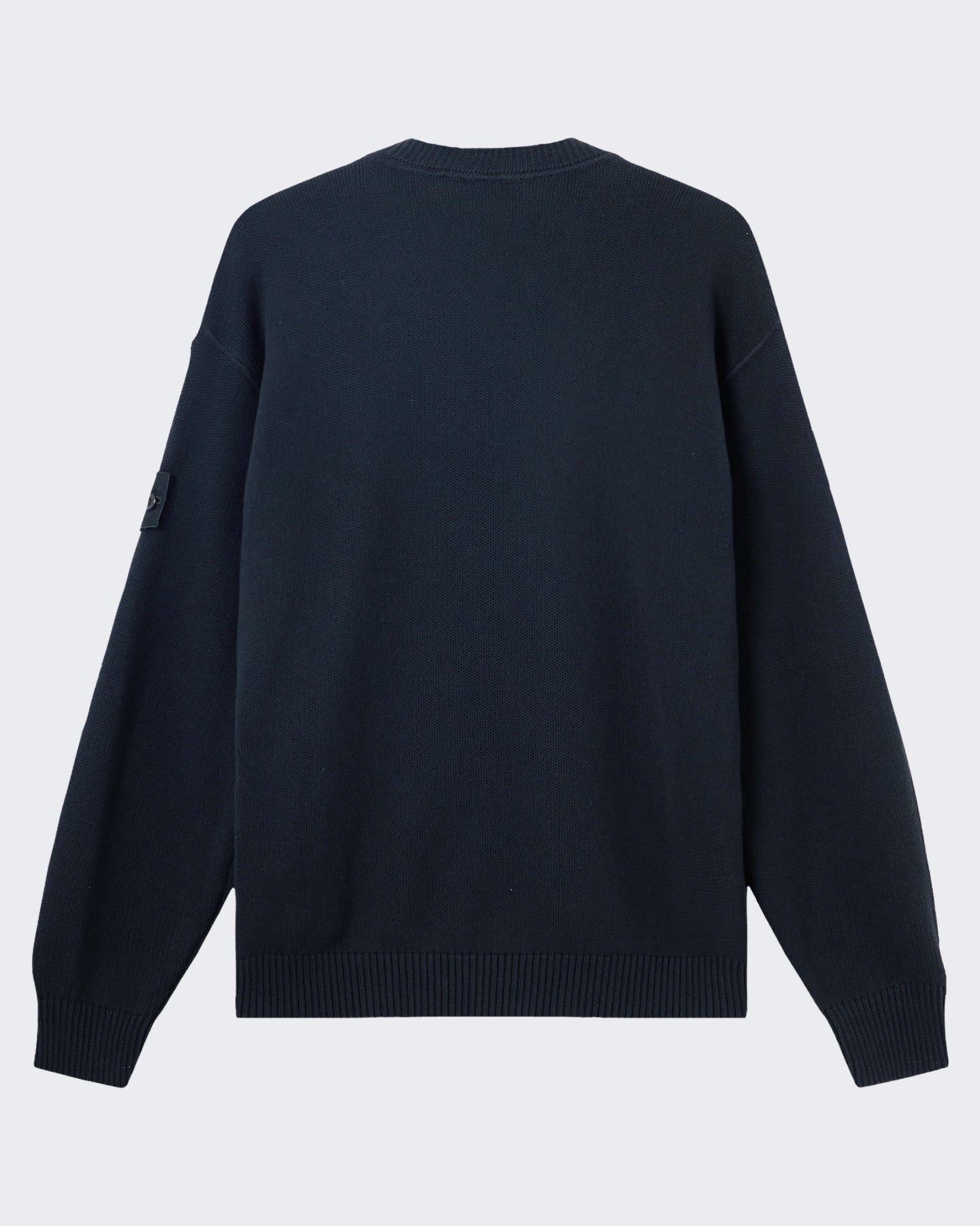 Heren Crew Neck-Blauw Blue-V0020 Blauw