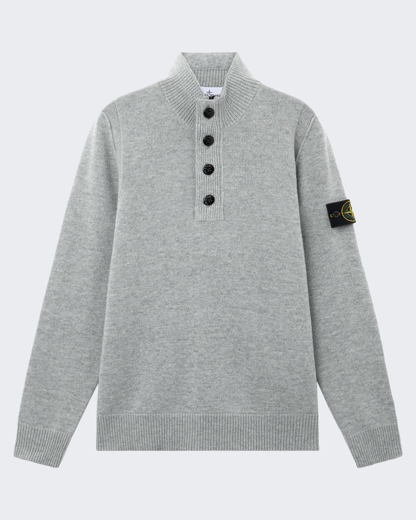 Heren Ls Polo-Grey Melange-V0m60 Grijs