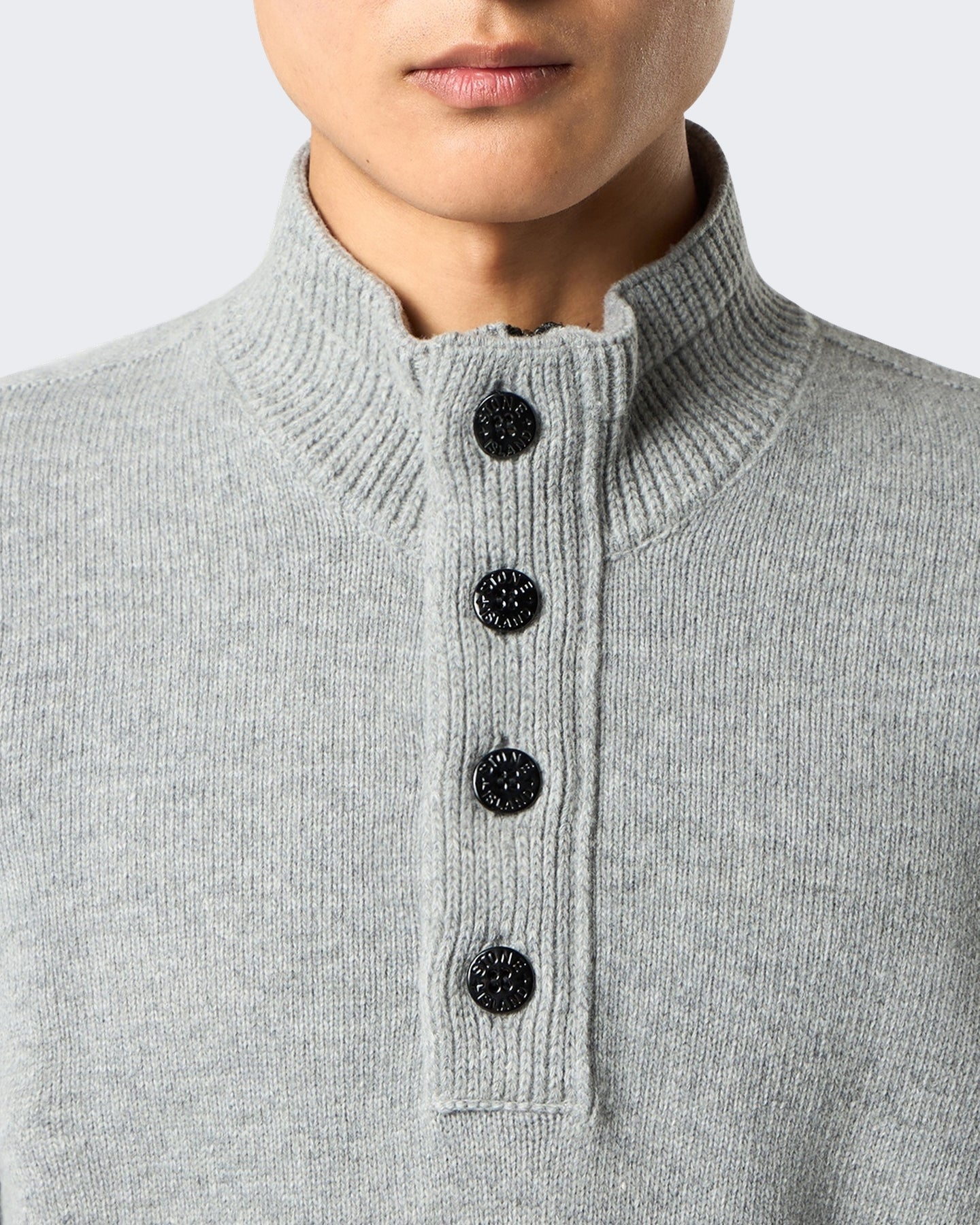 Heren Ls Polo-Grey Melange-V0m60 Grijs
