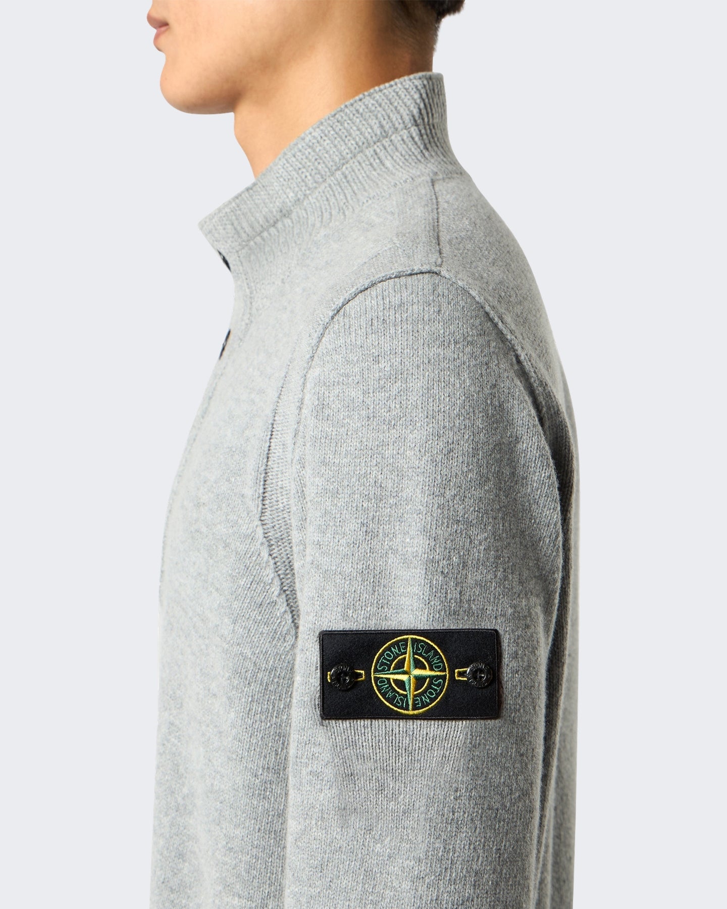 Heren Ls Polo-Grey Melange-V0m60 Grijs