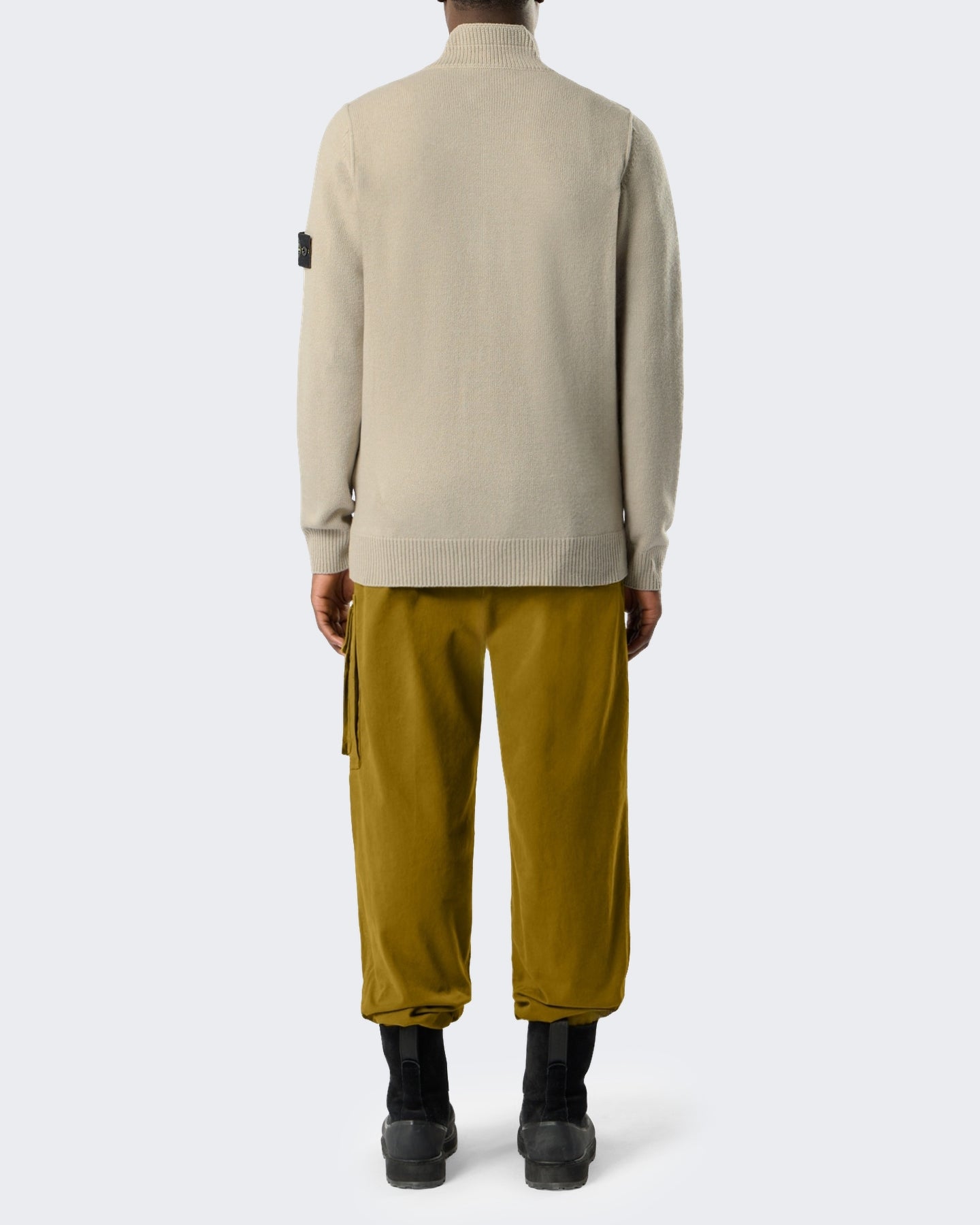 Heren Ls Polo-Beige-V0095 Beige