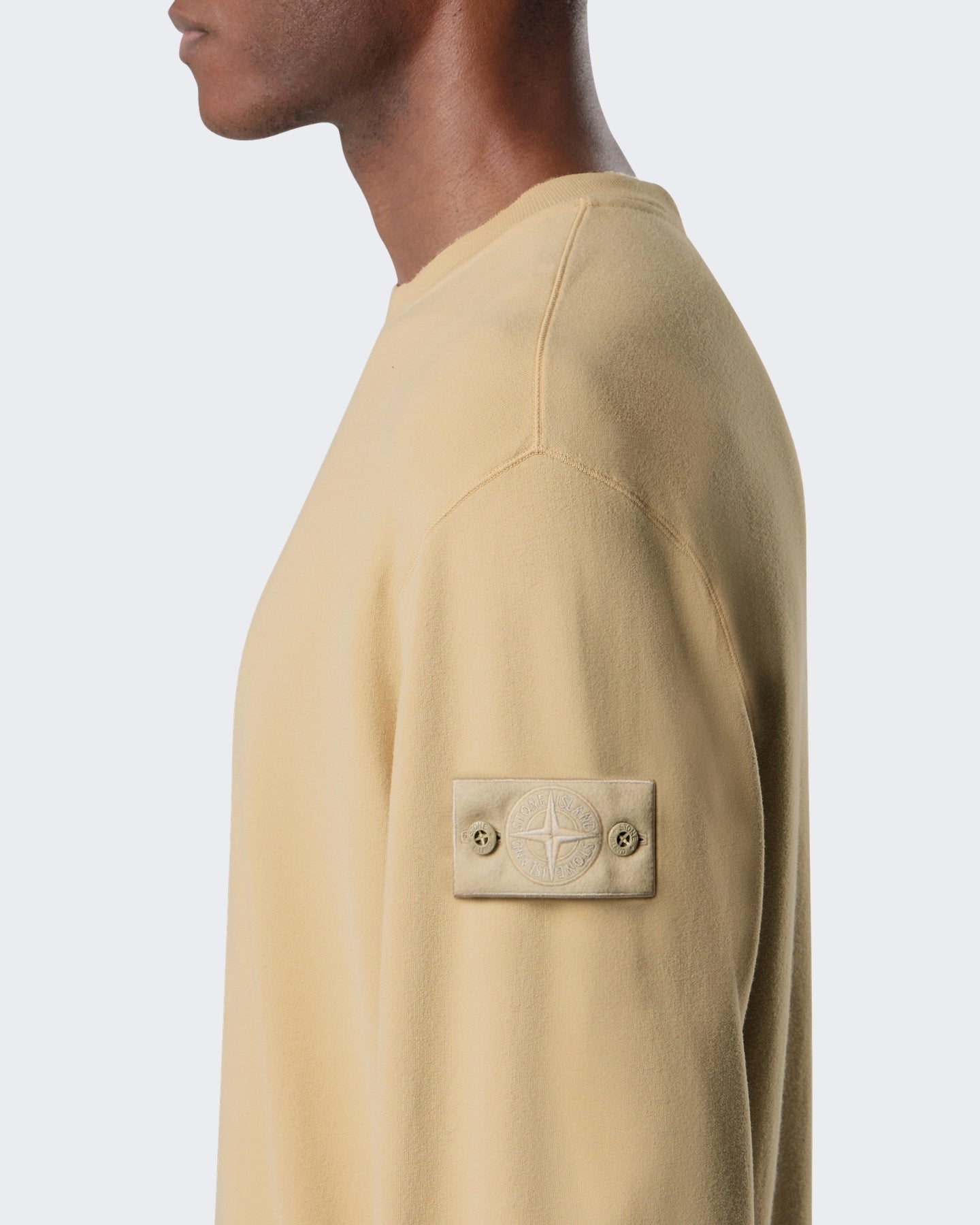 Heren Sweatshirt Beige