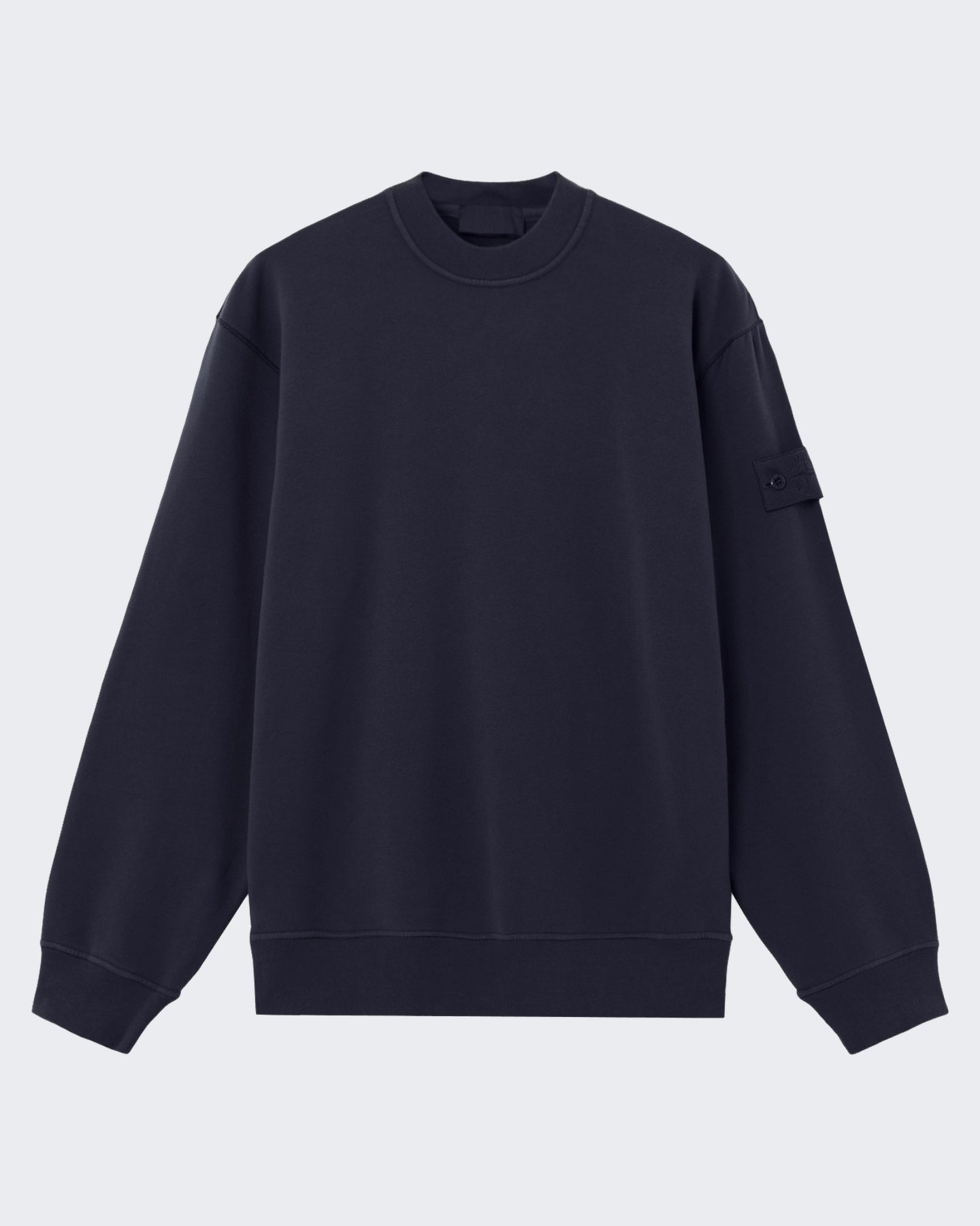 Heren Sweatshirt-Blauw Blue-V0020 Blauw