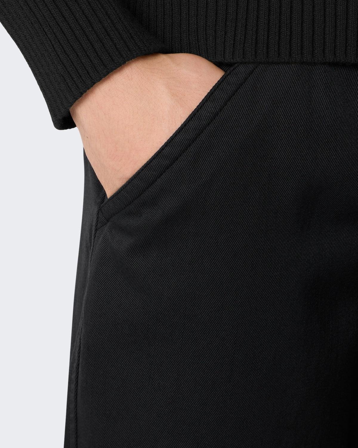 Herren Hose in Schwarz
