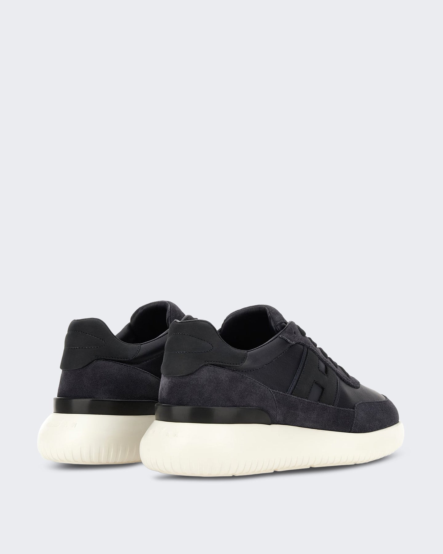 Heren Vetersneaker met H-band detail Blauw