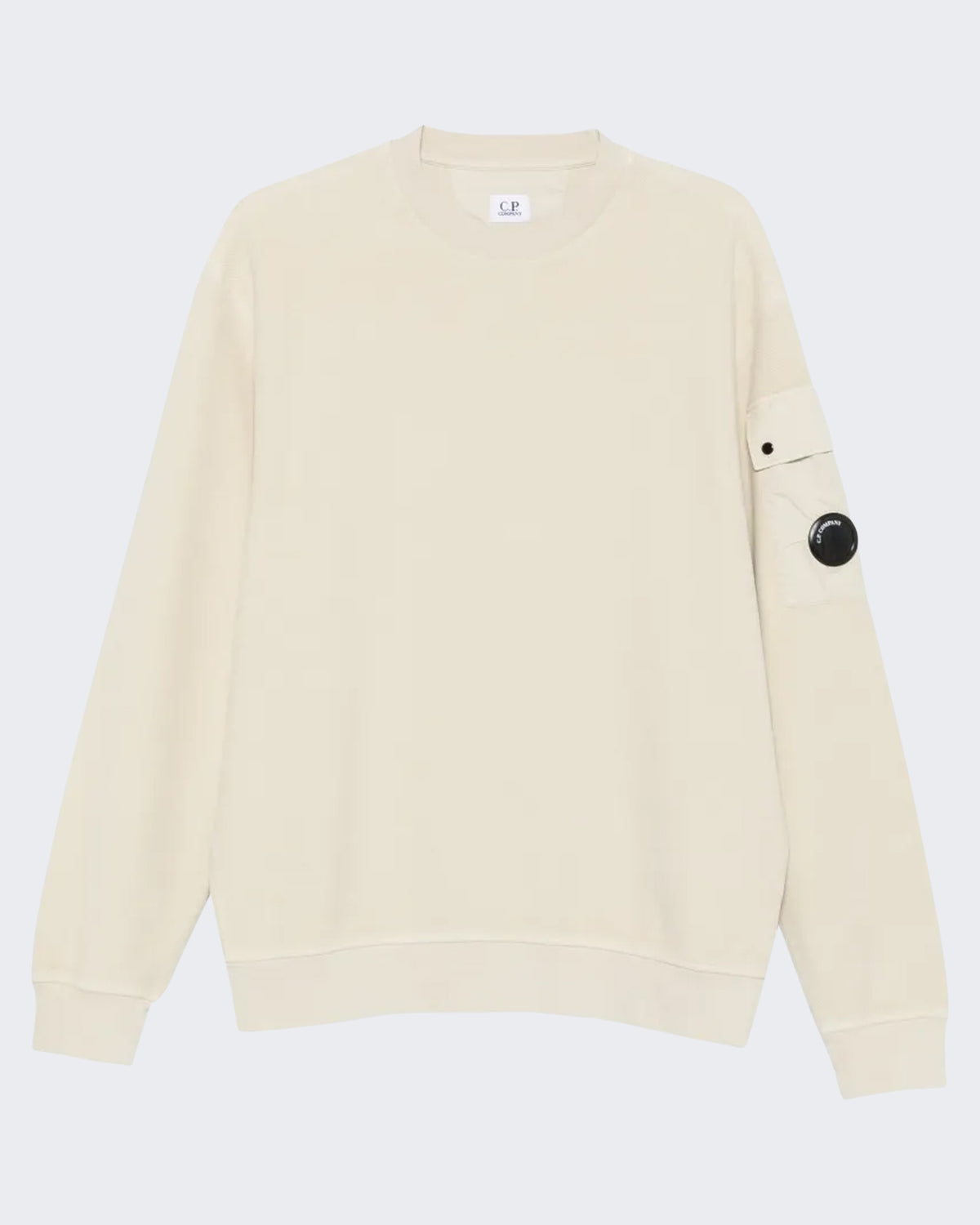 Herren Sweater met ronde hals in zilverberken tint Silber