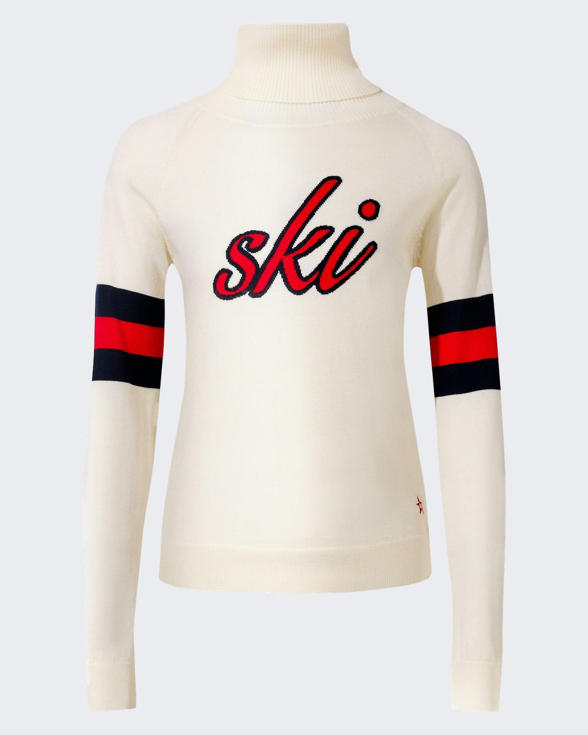 Dames Neve gebreide sweater Wit