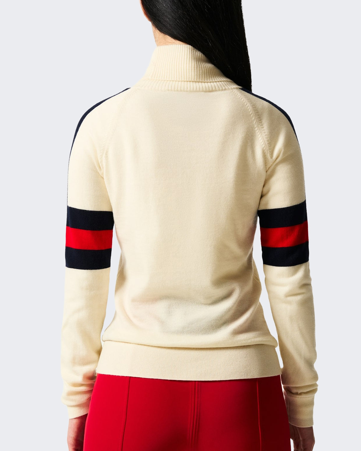 Dames Neve gebreide sweater Wit
