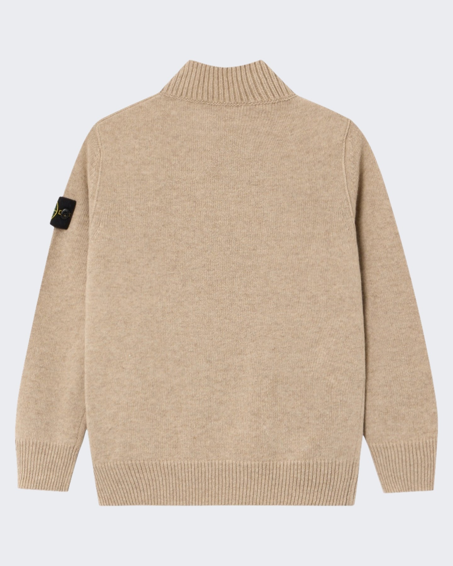Kids Polo met lange mouwen in beige
