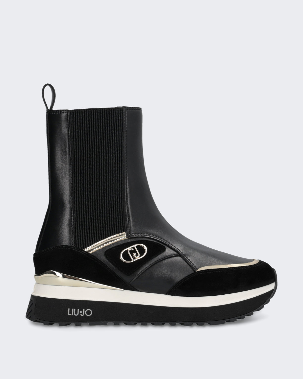 Dames Maxi Wonder plateau sneaker Zwart