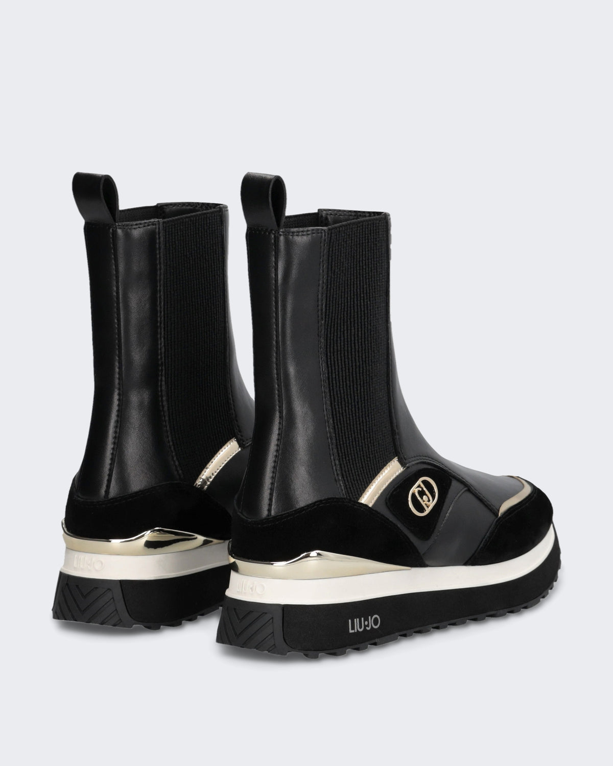 Dames Maxi Wonder plateau sneaker Zwart