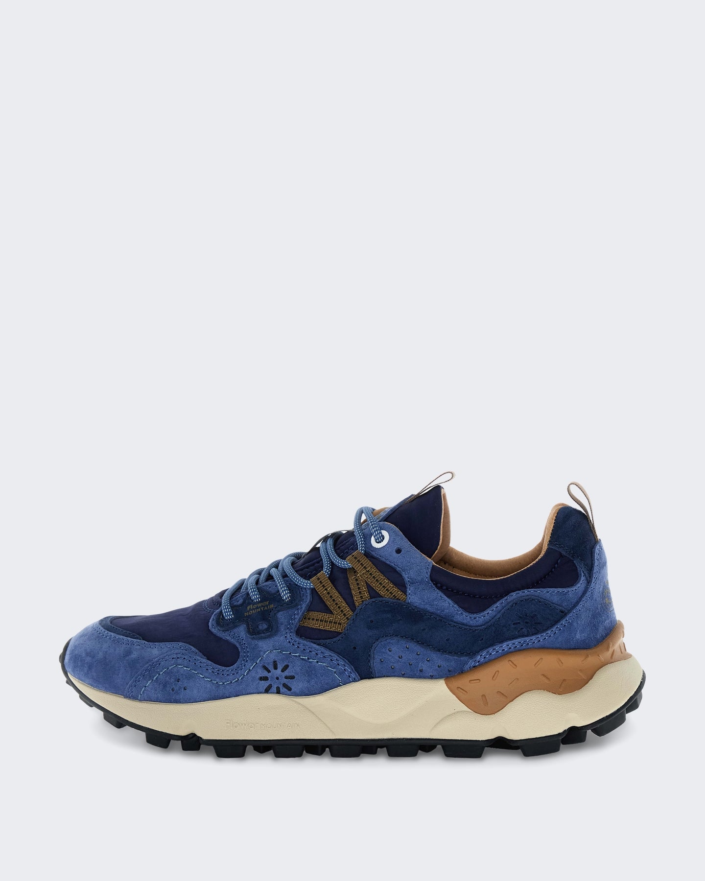 Heren Lichtgewicht sneaker in blauw