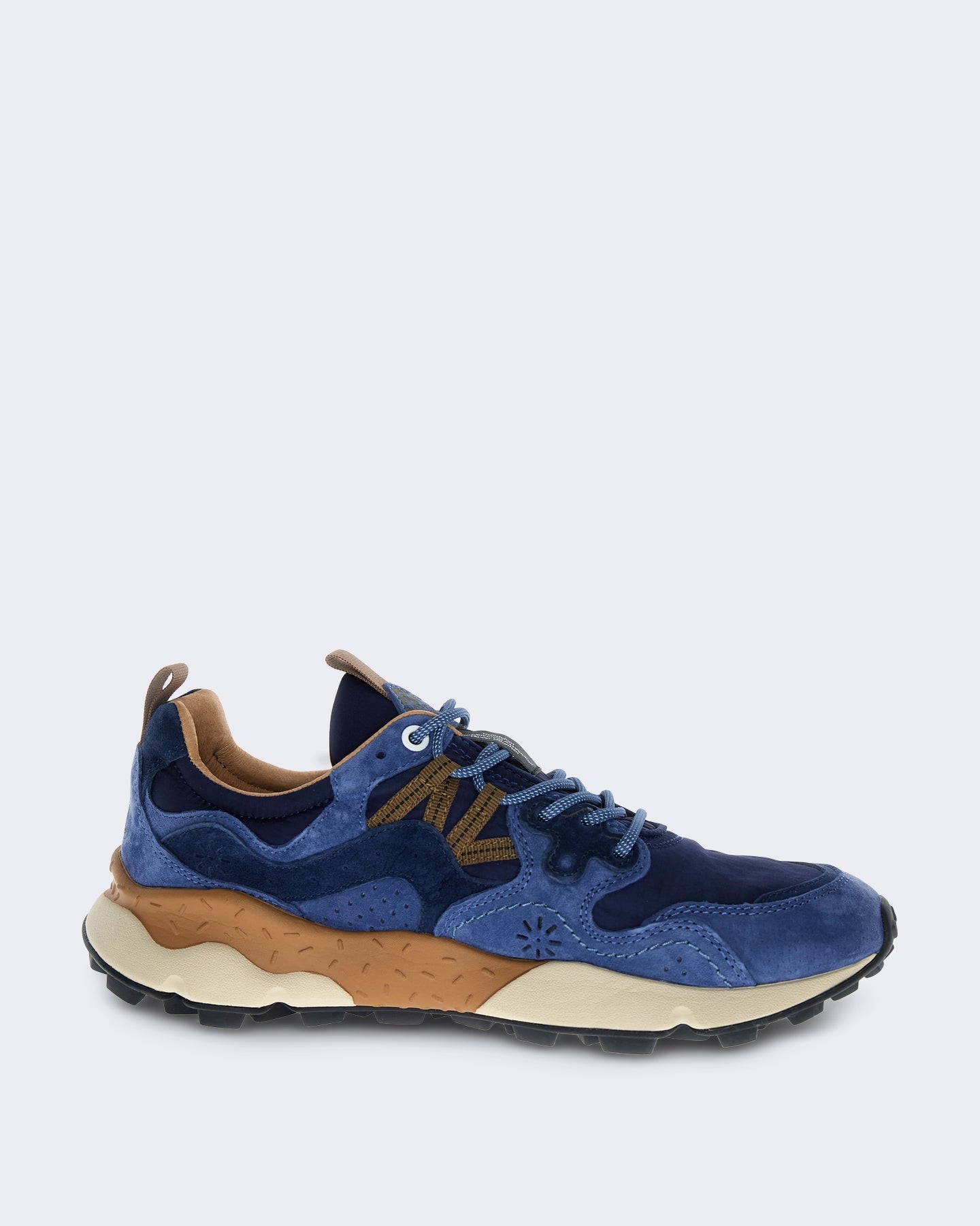 Heren Lichtgewicht sneaker in blauw