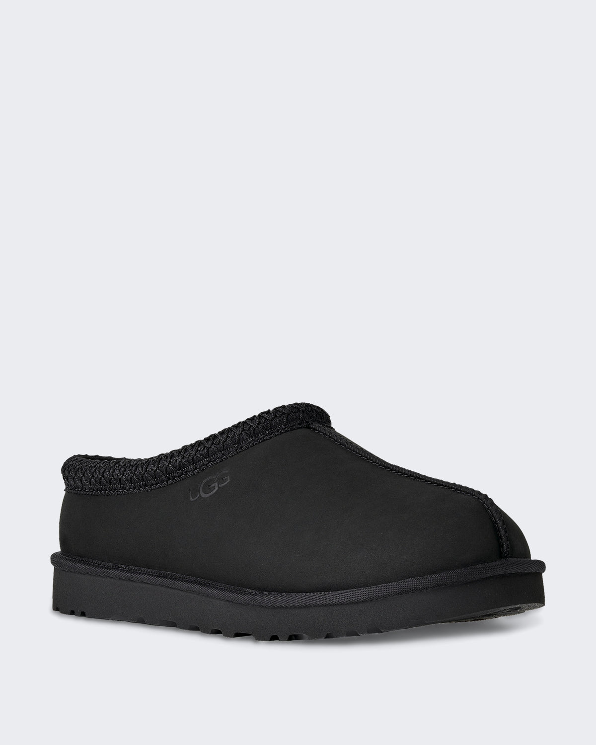 Heren Slipper van nubuck leer Zwart