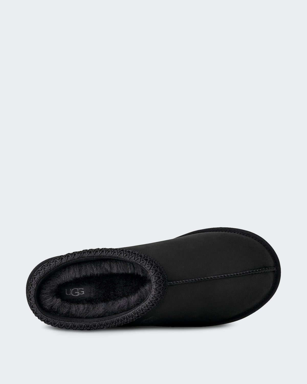 Heren Slipper van nubuck leer Zwart
