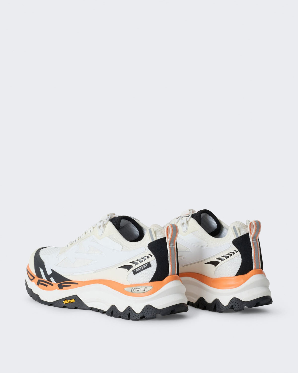 Herren Lage trail sneaker in Grau en Weiß