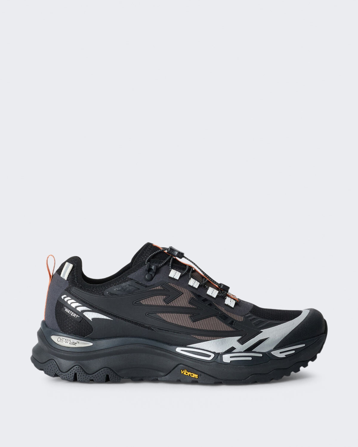 Damen Lage trail sneaker in Schwarz