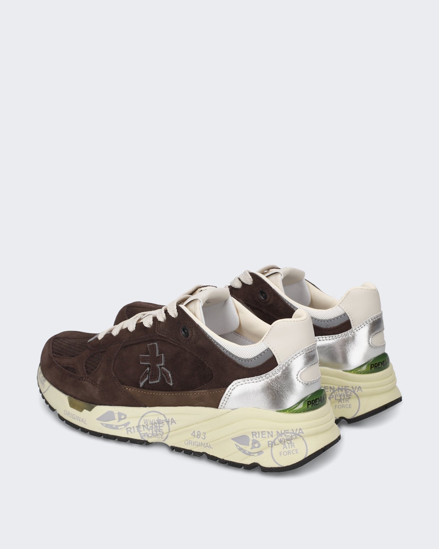 Dames Sneaker - Mased-Brown Bruin