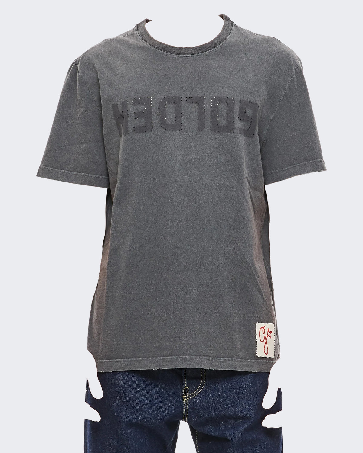 Heren Regular T-Shirt Antraciet