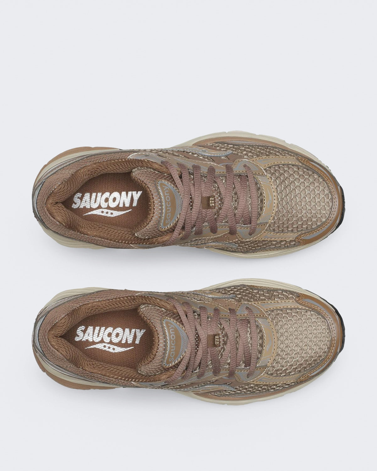 Dames Progrid Omni 9 hardloopsneaker Zadelbruin