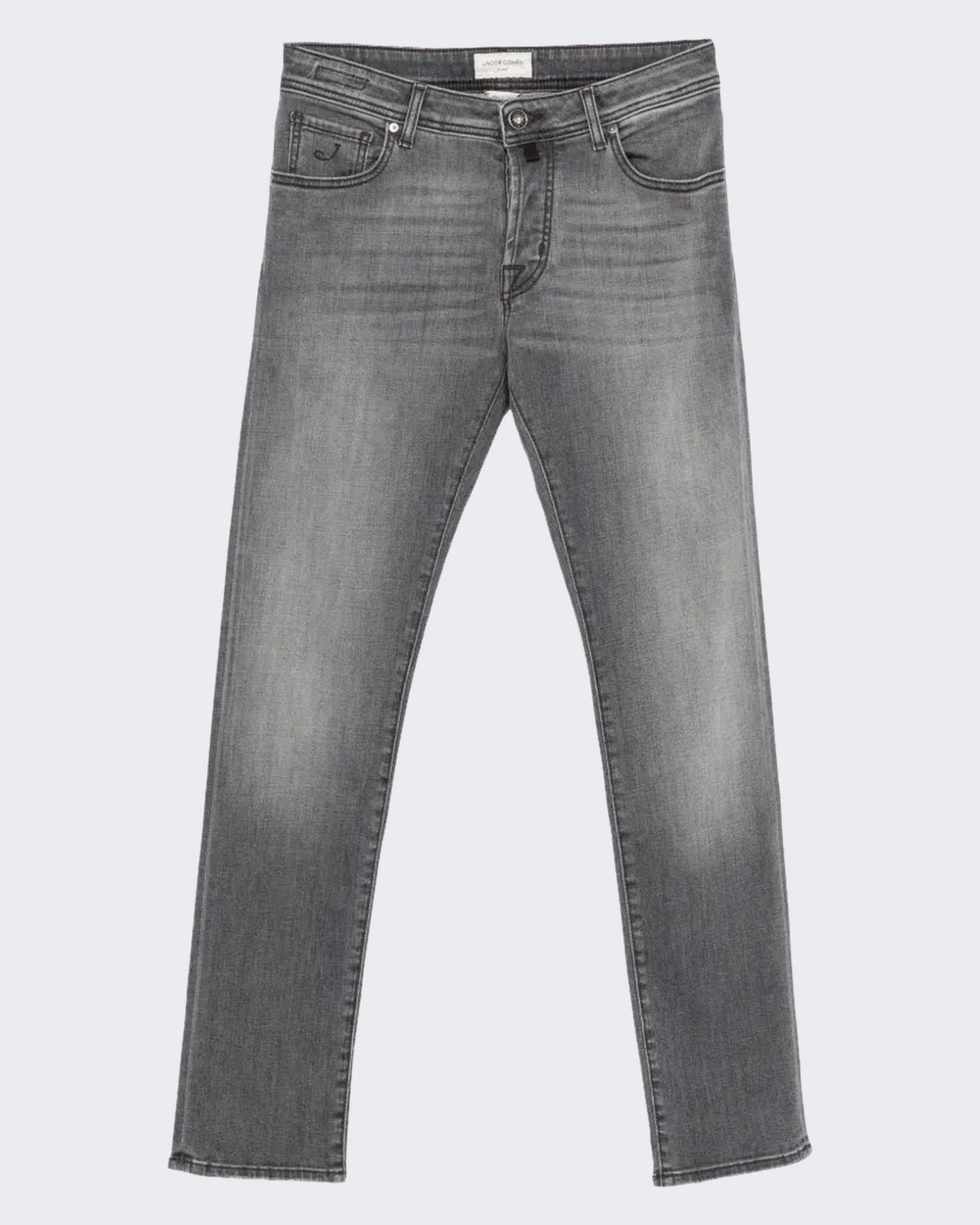 Heren Broek - Pant 5 Pkt Slim Fit Nick Medium Black Zwart