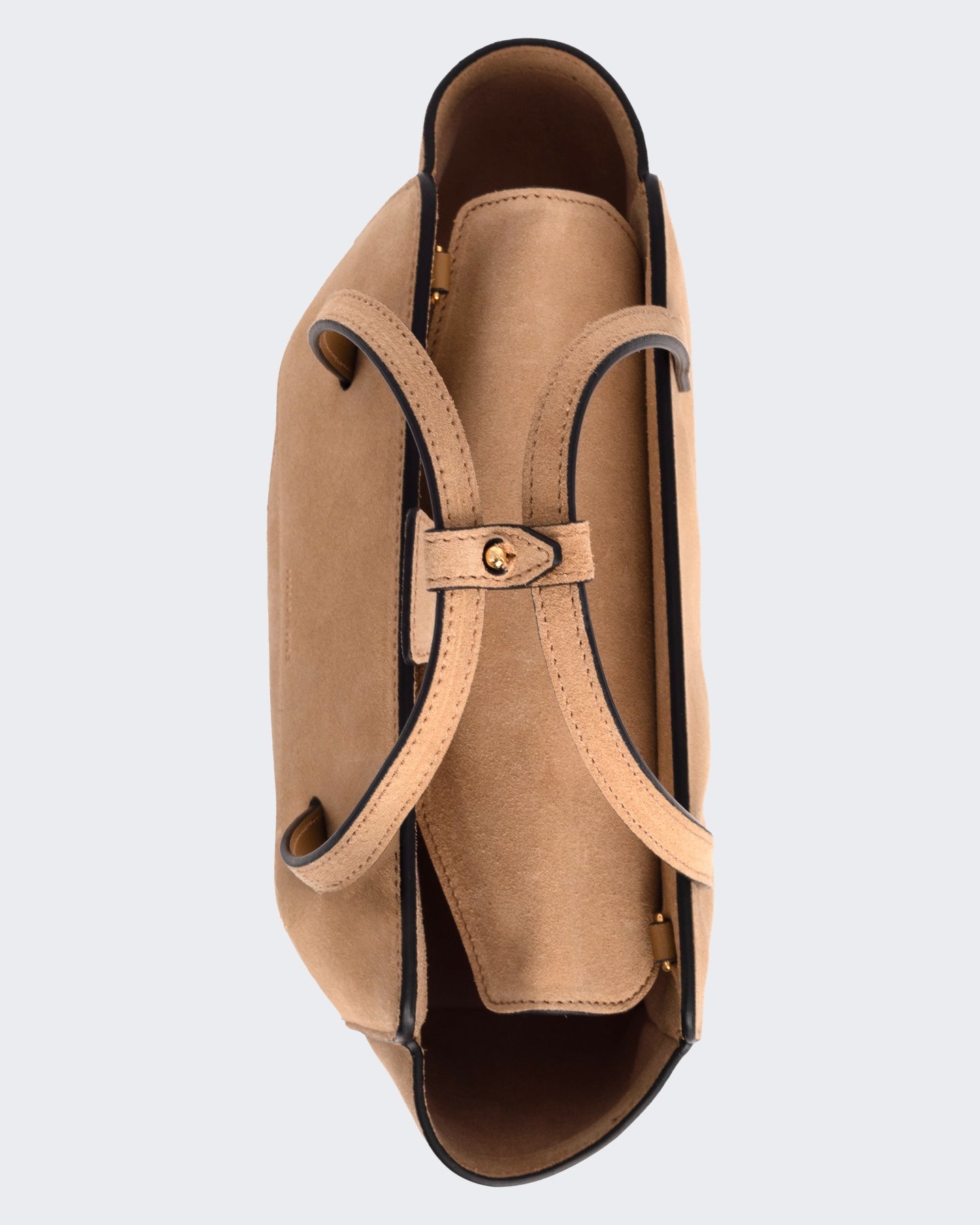 Dames Flap S Suede Cocco Camel