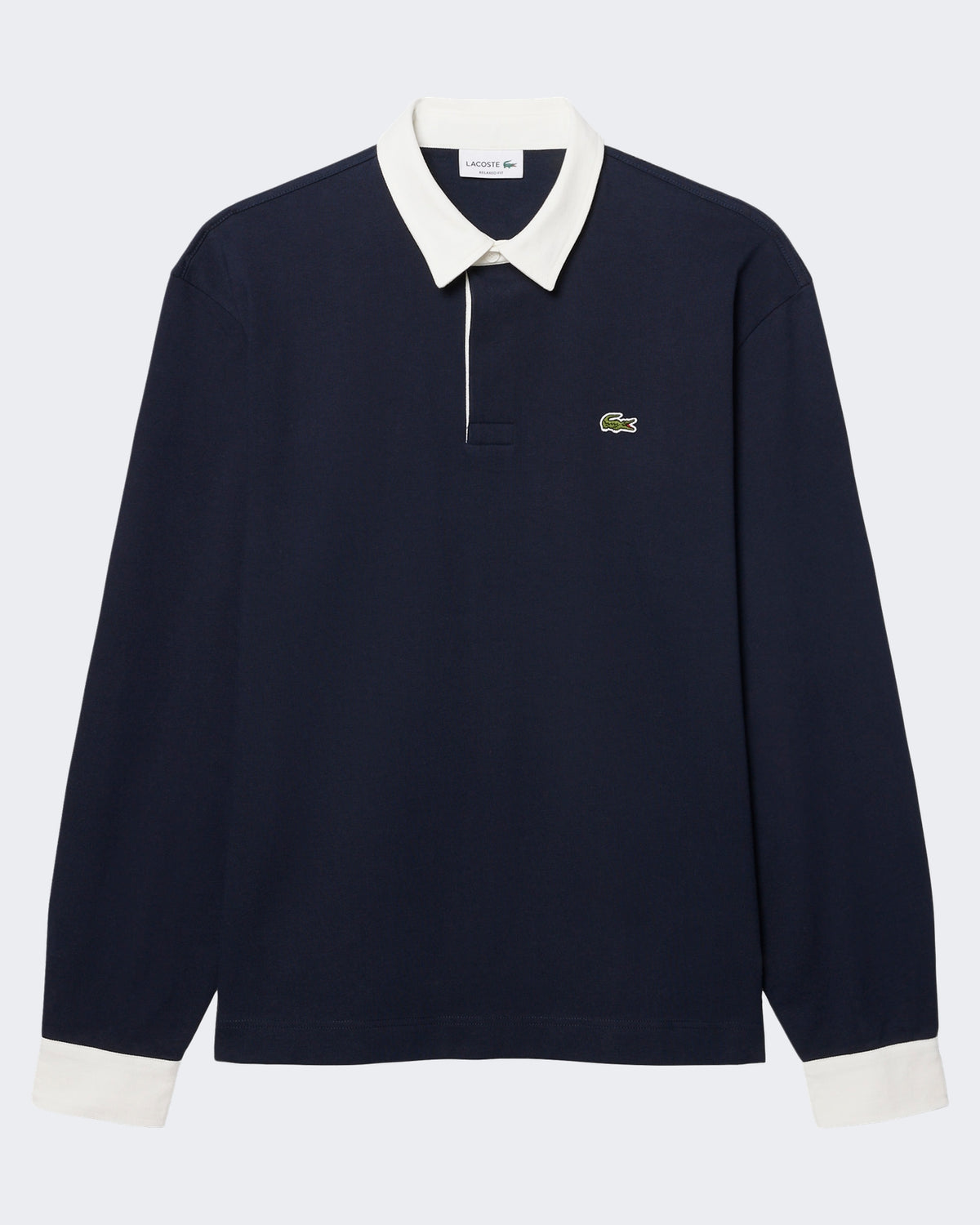 Lacoste Heren Rugbyshirt Dark Navy Blue