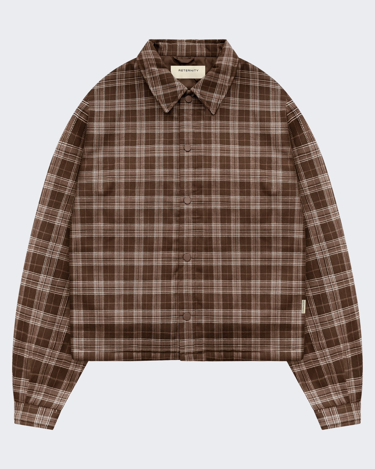 Herren Reternity Padded Flannel Brown