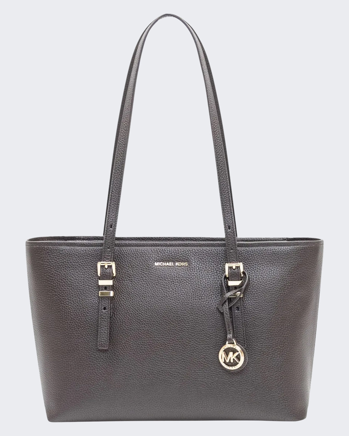 Dames Medium East West Top Zip Tote Chocolate