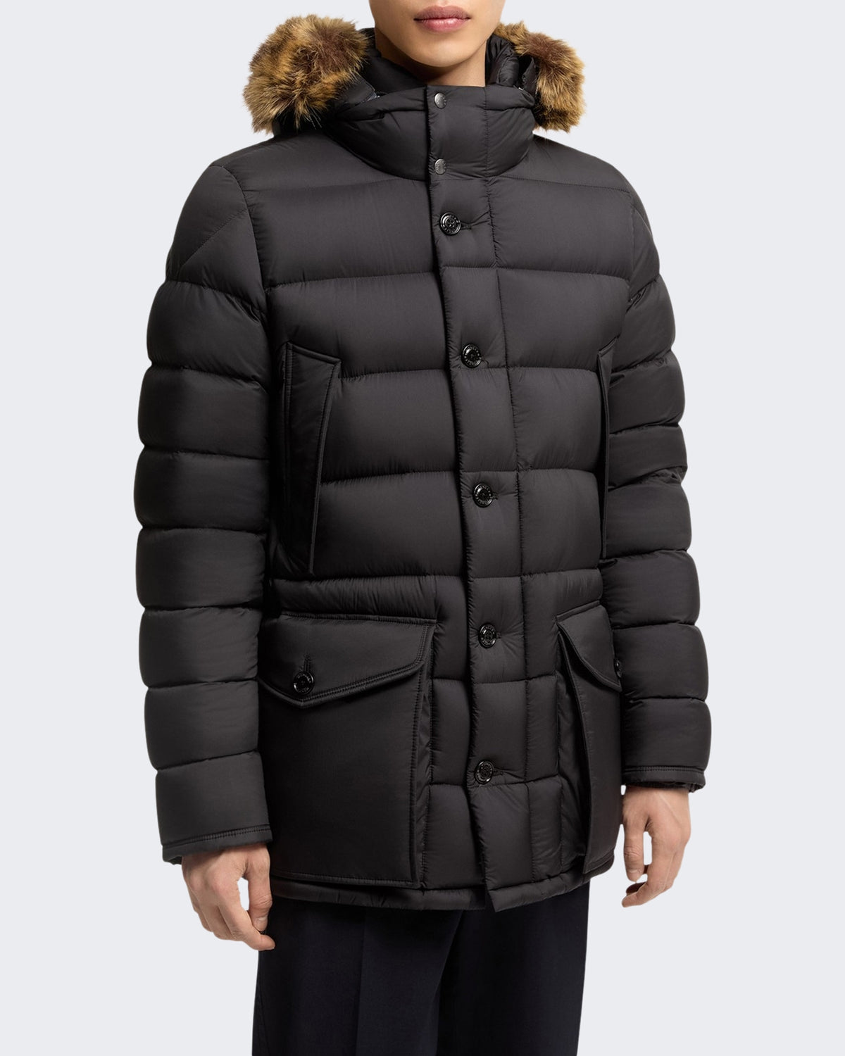 Moncler Heren Clunye Giubbotto Zwart - foto 3